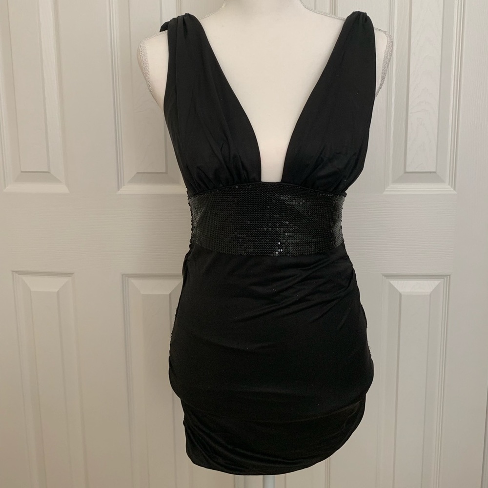Bebe black dress